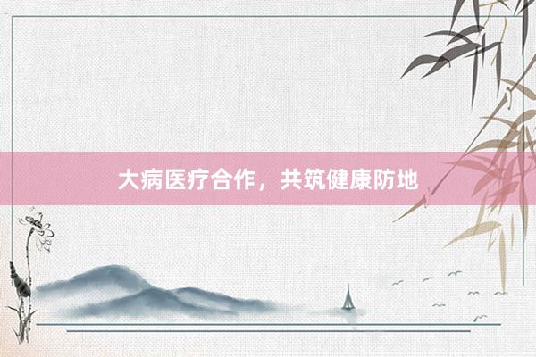 大病医疗合作，共筑健康防地